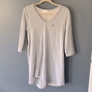 Everly Distressed Dress